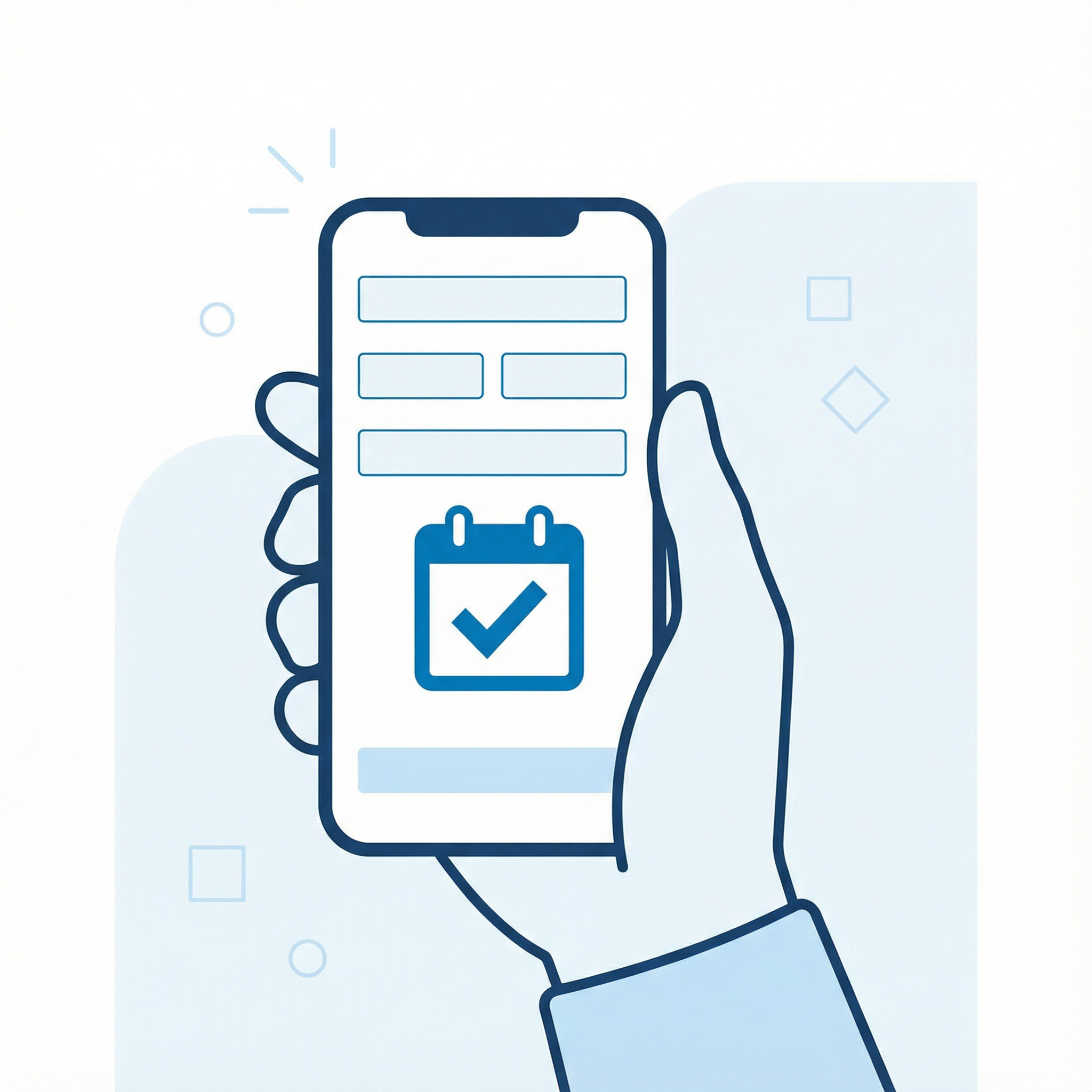 ステップ1 予約